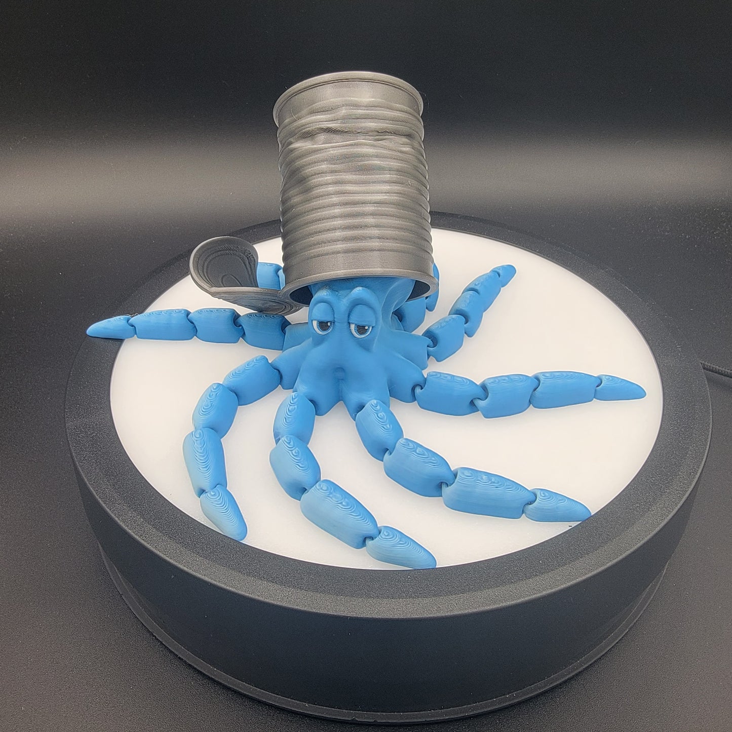 Trash Can Octopus - Articulated