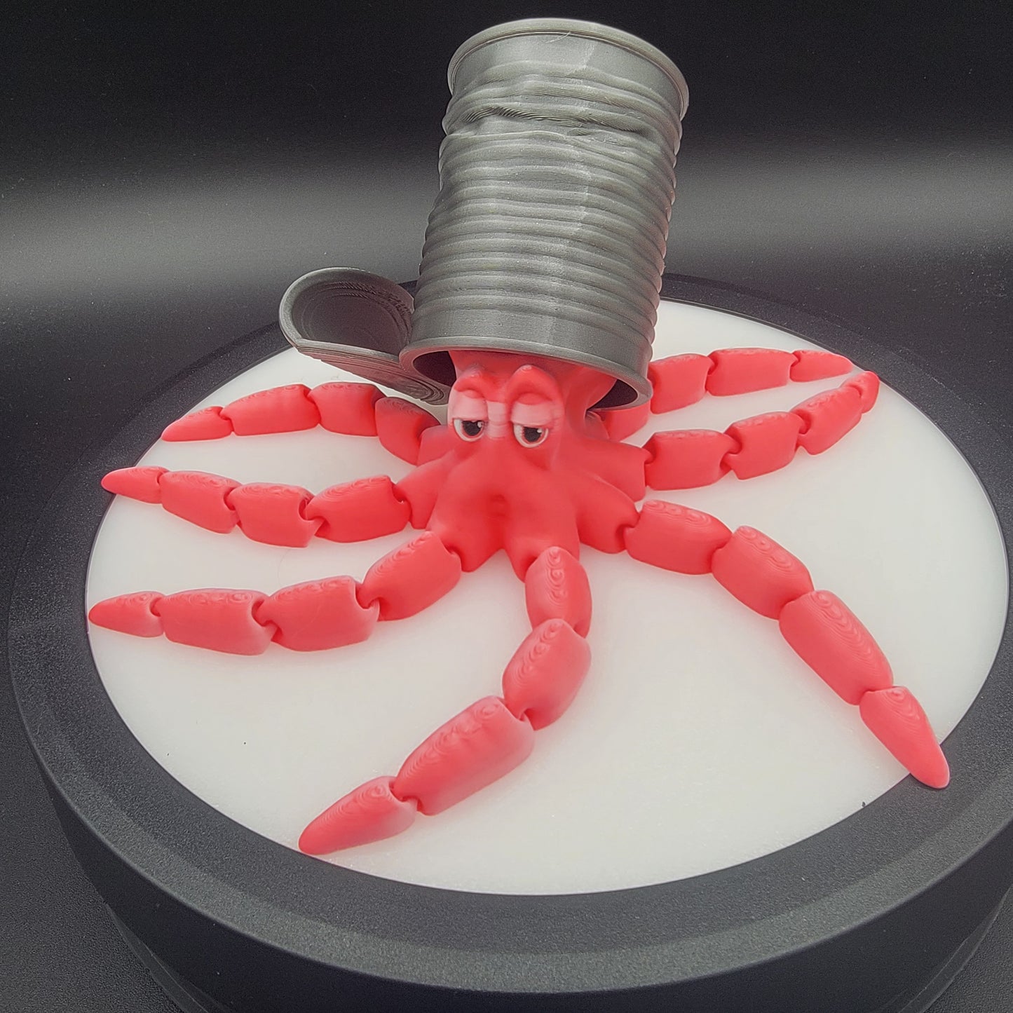 Trash Can Octopus - Articulated