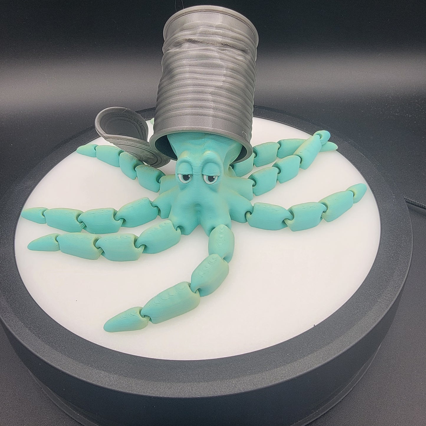 Trash Can Octopus - Articulated