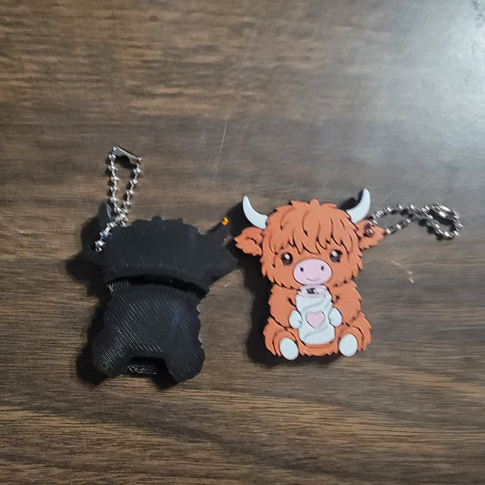 Highland Cow Pop Can Opener