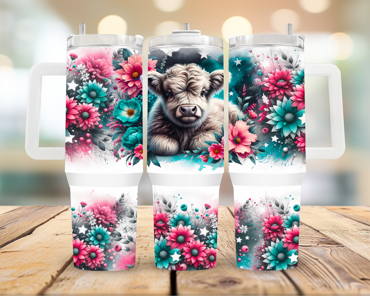 Field Cow 40oz Tumbler