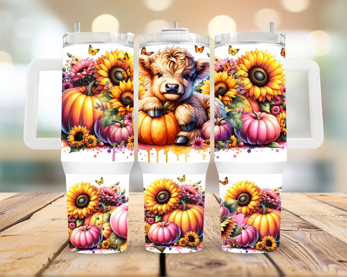 Highland Pumpkin 40oz Tumbler