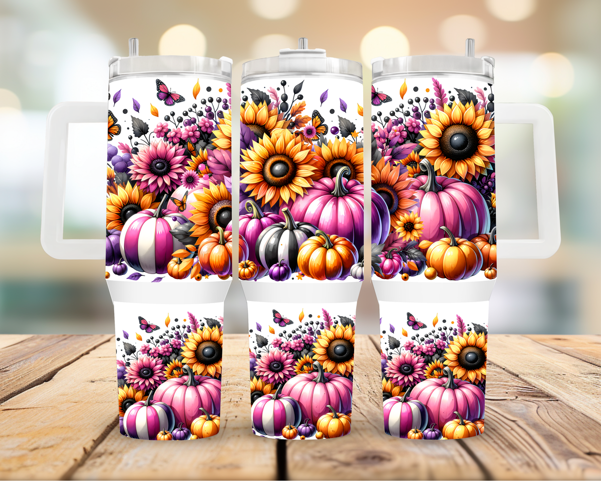 40oz Tumbler Pumpkin Patch