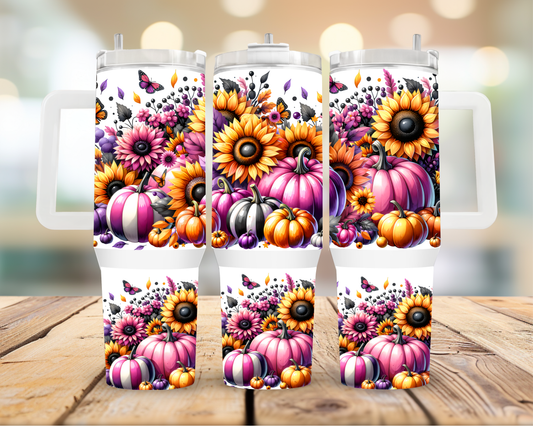 40oz Tumbler Pumpkin Patch